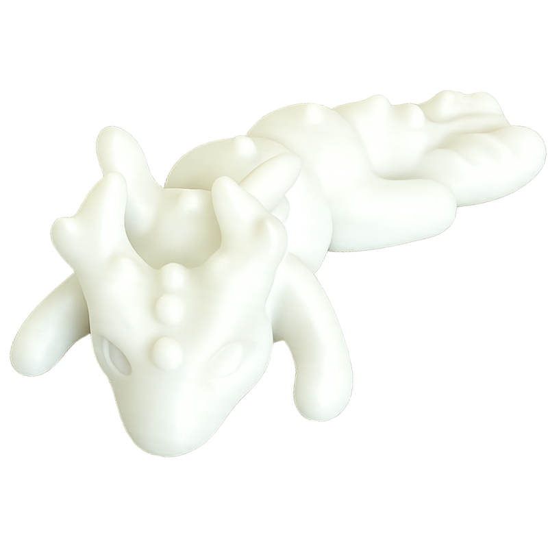 Weißer Deko-Berg-Drache Yamaryū