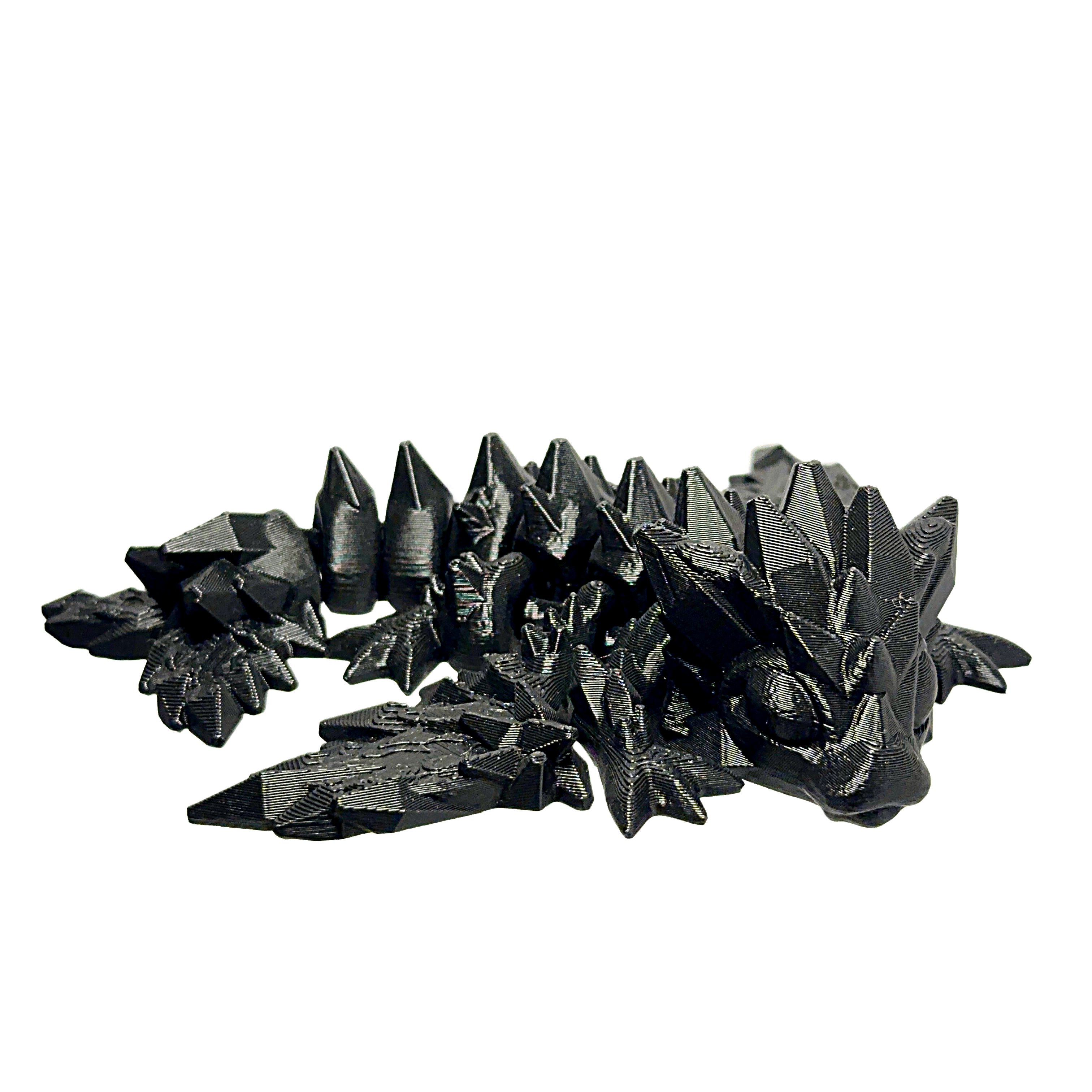 Schwarzer Deko-Babydrache Schwarzer Deko-Babydrache